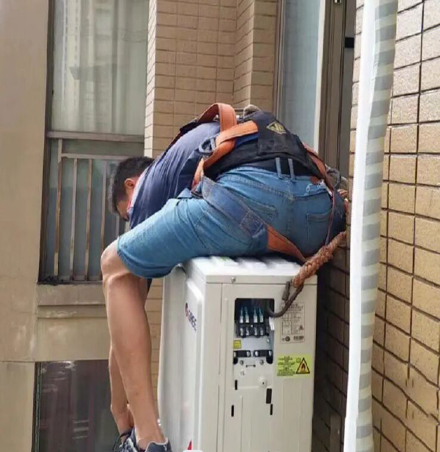 斗门空调移机